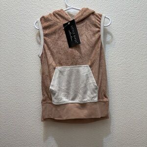 NWT | Little Bipsy Soft Terry Hoodie Tank